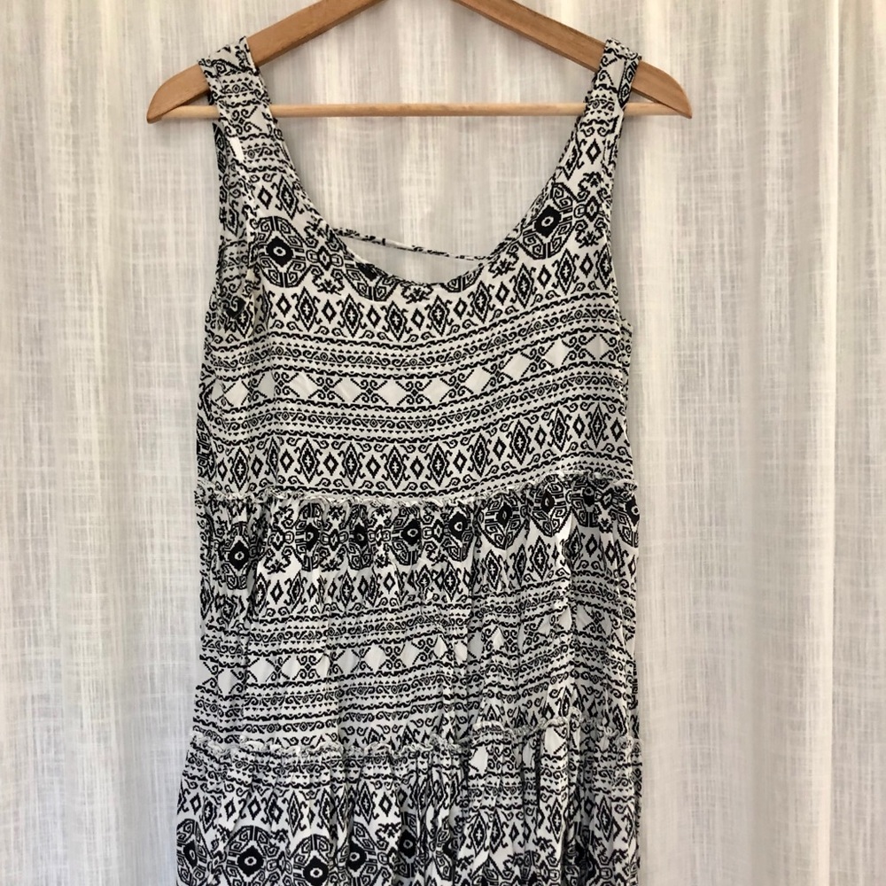 Long Printed Tank Top